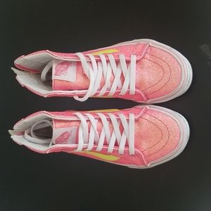 Sk8 Hi Zip Vans Girls 13